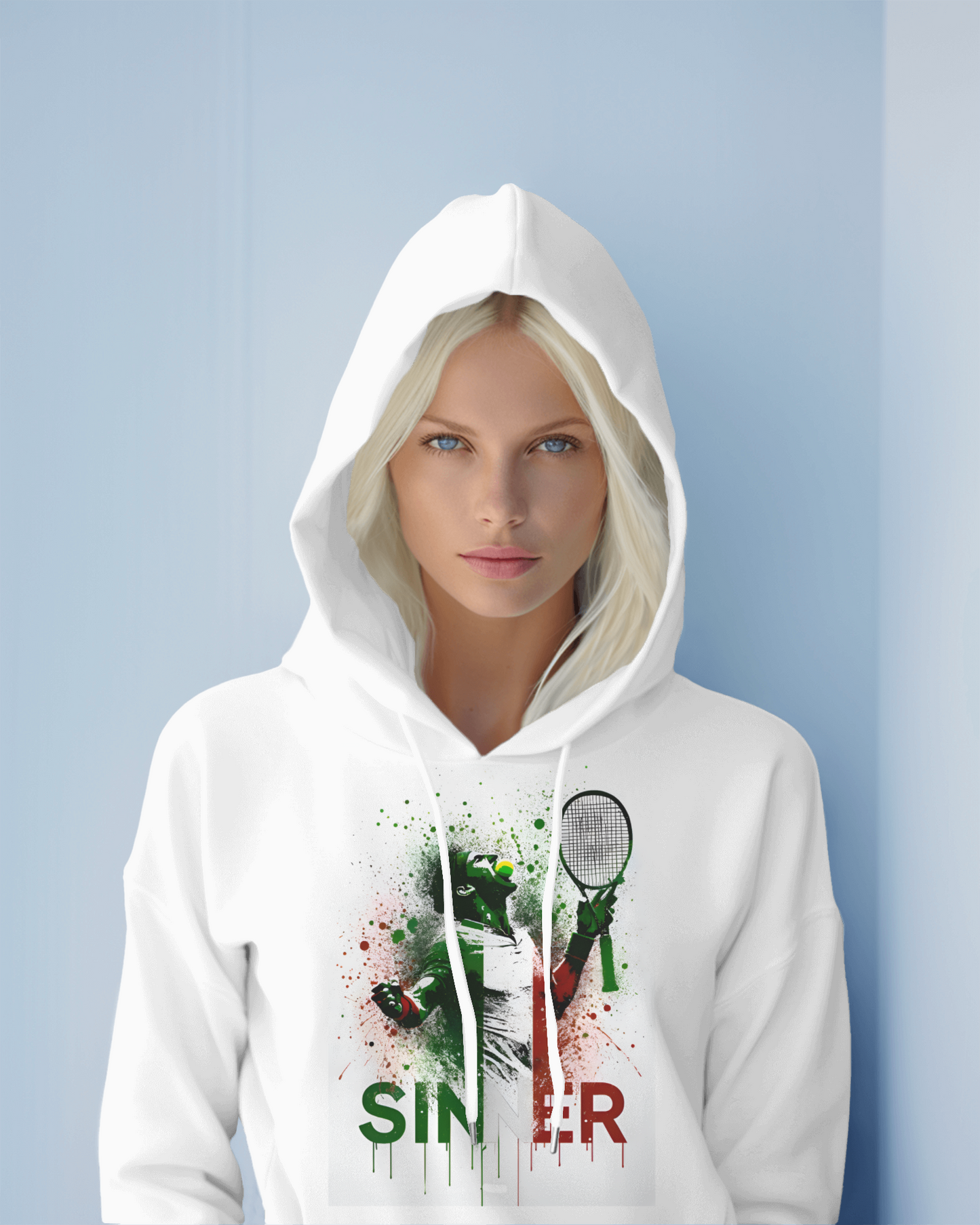🖤 SINNER Hoodie – Art by AlpacOne™
