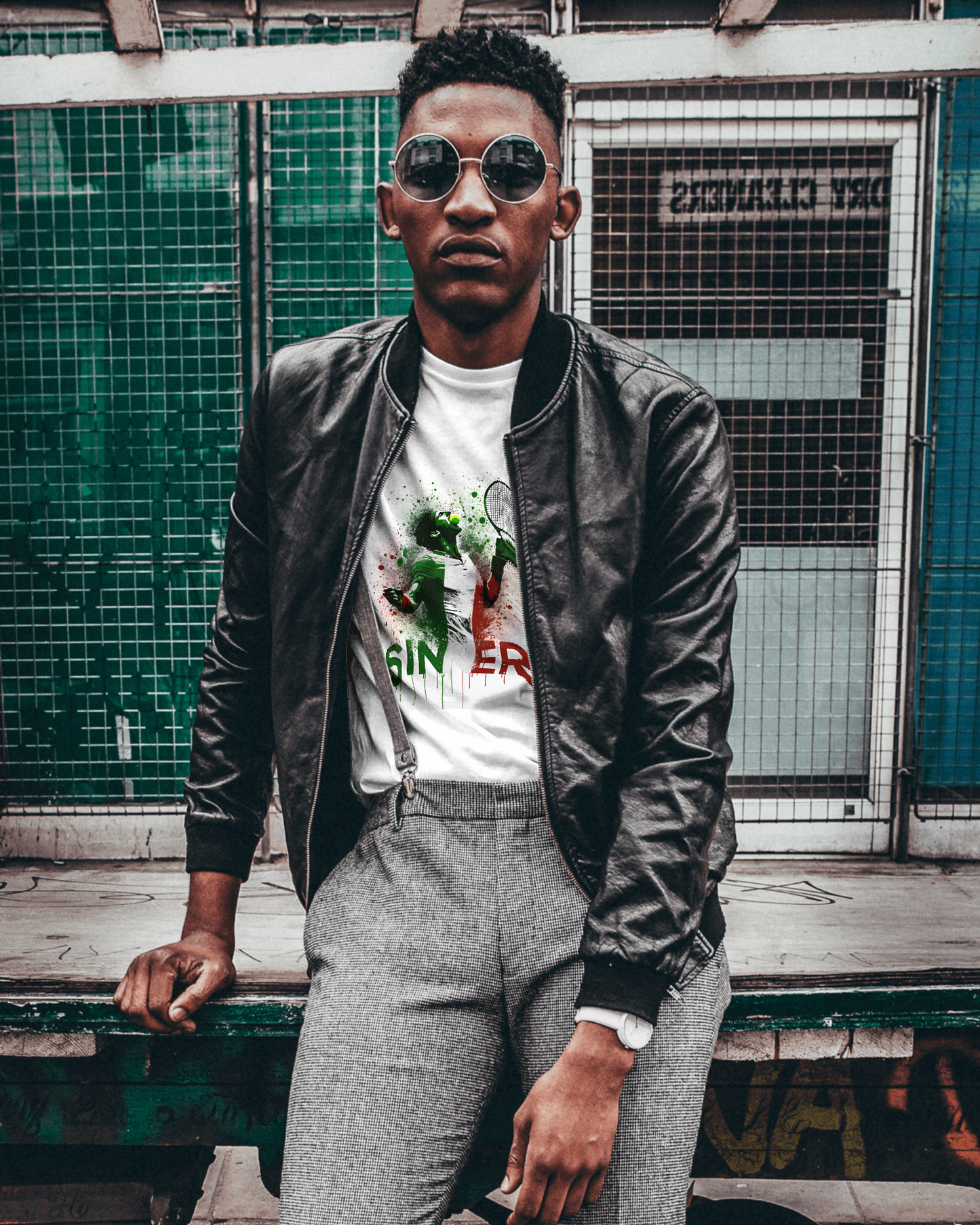 SINNER – Premium Tee by Artist Alpac One